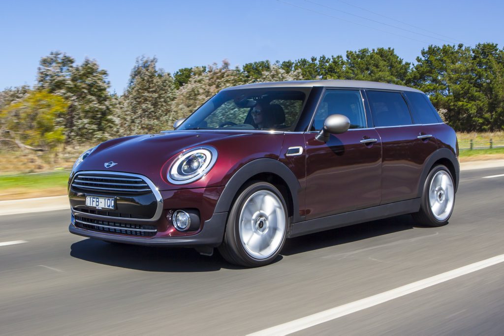 The 2016 Mini Clubman. The 2016 Mini Clubman.